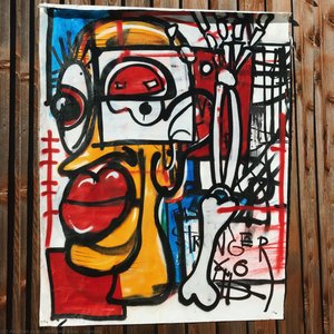 Opioids — Anthony Sims Jr., Neo Expressionism