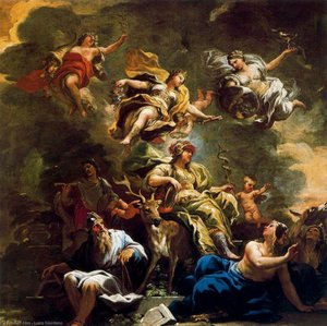 Allegory Of Prudence 1 — Luca Giordano