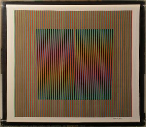 Inducción Cromática (chromatic Induction) — Carlos Cruz-diez, Kinetic Op Art
