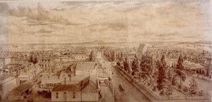 Ballarat From The Tower Of The — Eugene Von Guérard