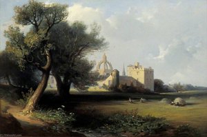 King's College, Aberdeen, From The South East — James Cassie