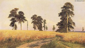 The Rye Field — Ivan Ivanovich Shishkin