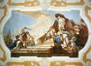 The Judgment Of Solomon — Giambattista Tiepolo