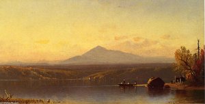 On Walkin Pond, New Hampshire — Alfred Thompson Bricher