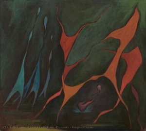 Dancers - Magical Forms — Lorser Feitelson