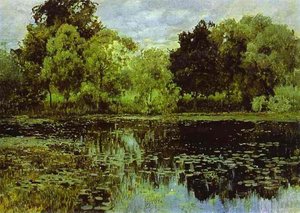 Overgrown Pond. Study — Isaak Ilyich Levitan