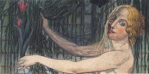 The Clock — Carlos Schwabe