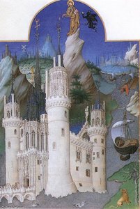 Les Tres Riches Heures Du Duc De Berry. Musee Conde, Chantilly, France