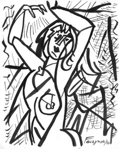 Abstract Nude — Jerzy Faczynski