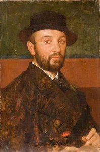 Portrait Du Peintre Par Lui Même — Jules Elie Delauney
