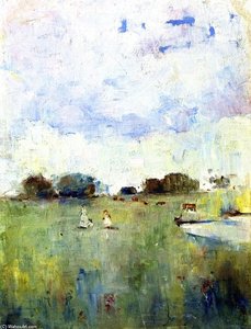 A Grey Day — Charles Edward Conder
