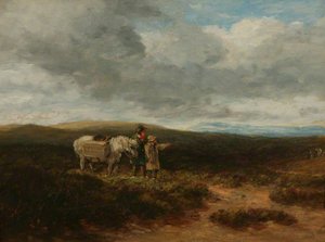 Crossing The Moor — David Cox The Elder