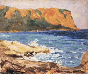 The Coast Near Marseilles — Winston Spencer Churchill