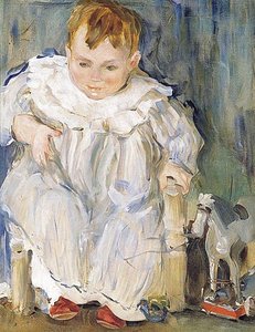 Portrait Of A Boy — Boris Mikhailovich Kustodiev