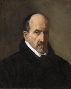 Retrato De Don Luis De Gongora Y Argote — Diego Rodríguez De Silva Y Velázquez, Baroque Painting