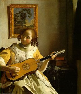 Guitar Player — Johannes Vermeer, Baroque