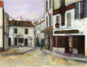 Mother Catherine's Restaurant In Montmartre — Maurice Utrillo