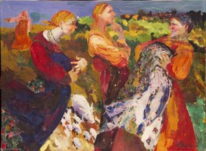 Gossiping — Filipp Malyavin
