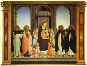 Fiesole Triptych — Fra Angelico