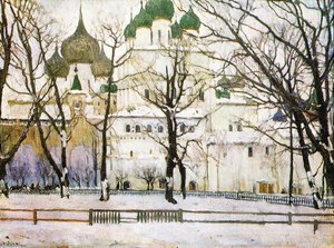 The Cathederal In Rostov The Great — Konstantin Yuon