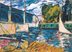 The Chatou Bridge — Maurice De Vlaminck