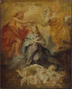 La Coronación De La Virgen — Pedro Pablo Rubens, Barroco