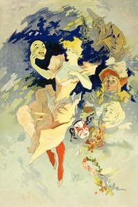 Reproduction Of 'la Danse' — Jules Chéret
