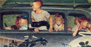 Behind The Camera — Norman Rockwell