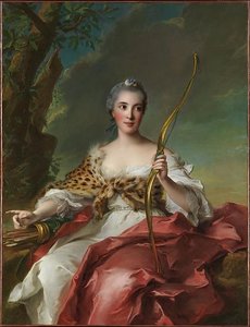 Madame De Maison Rouge As Diana — Marc Nattier