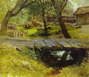 Puente. Savvina Sloboda. Estudio — Isaak Ilyich Levitan