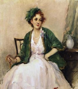 An Elegant Pose — Fernand Toussaint