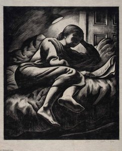 Barbara At Home — Howard Cook