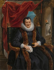 Portrait Of Magdalena De Cuyper, Jacques Jordaens, C. 1635 - C. 1636 — Jacob Jordaens