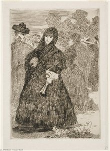 Au Prado (en El Prado) — Édouard Manet