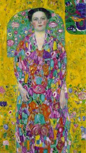 Portrait Of Eugenia Primavesi — Gustav Klimt, Art Nouveau