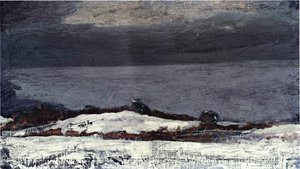 Prout's Neck In Winter — Winslow Homer