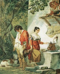 An Interrupted Date — Karl Pavlovich Bryullov