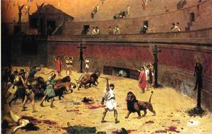 Departure Of The Cats From The Circus — Jean-léon Gérôme