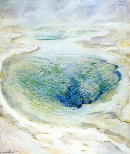 Morning Glory Pool, Yellowstone — John Henry Twachtman