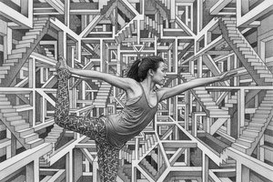 Equilibrium within the Recursive Labyrinth
