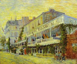 Das Restaurant De La Sirene — Vincent Willem Van Gogh, Post-impressionism