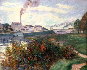 The Banks Of The Marne — Ferdinand Guillaumin