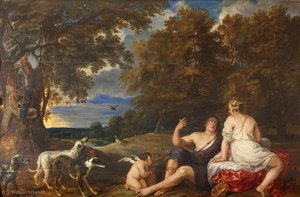 Venus And Adonis — Frans Wouters