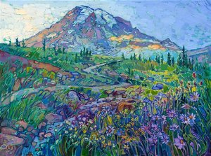 Mt Rainier Peak — Erin Hanson