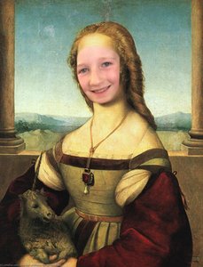 Die Frau Mit Dem Einhorn — Raffael