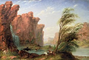 Harry Gregory Crossing Ford — Thomas Baines