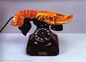 Título: El Teléfono De Cangrejo — Salvador Dalí
