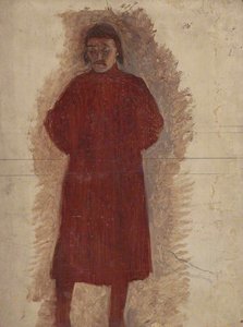 Study For The Figure Of Luther (verso) — William Fettes Douglas