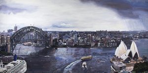 Sydney Harbour With Opera House — Kim Daniel