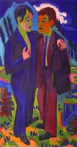 Albert Müller And Hermann — Ernst Ludwig Kirchner